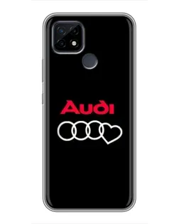 Чохол для Realme C21 з картинкою «Логотип Audi Heart» Чохол для Realme C21 з картинкою «Логотип Audi Heart»
