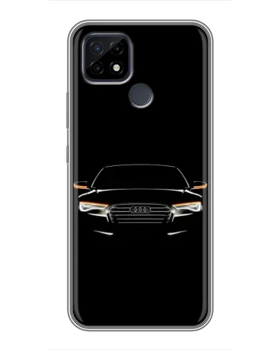 Чохол для Realme C21 з картинкою «Audi — нічний контур»