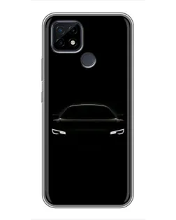 Чохол для Realme C21 з картинкою «Погляд Audi у темряві»