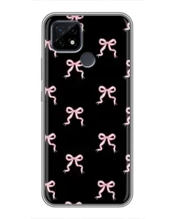 Чехол для Realme C21 с картинкой «Бант-цветок»