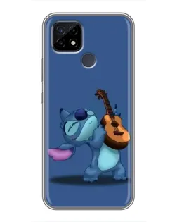 Чехол для Realme C21 с картинкой «Стич с укулеле» Чехол для Realme C21 с картинкой «Стич с укулеле»