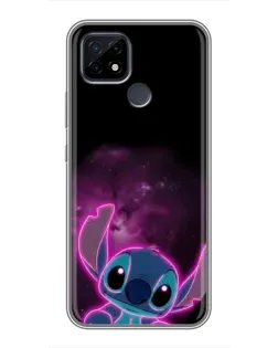 Чехол для Realme C21 с картинкой «Неоновый Stitch» Чехол для Realme C21 с картинкой «Неоновый Stitch»