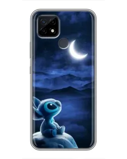 Чехол для Realme C21 с картинкой «Лунная ночь Стича» Чехол для Realme C21 с картинкой «Лунная ночь Стича»