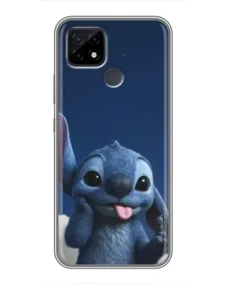 Чехол для Realme C21 с картинкой «Стич в облаках» Чехол для Realme C21 с картинкой «Стич в облаках»