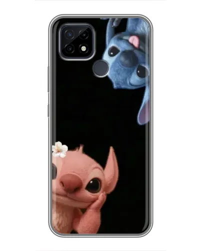 Чехол для Realme C21 с картинкой «Фиолетовый туман роз»