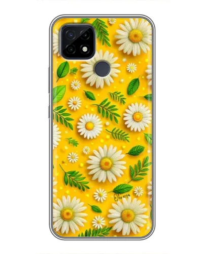 Чехол для Realme C21 с картинкой «Ромашковое солнце» Чехол для Realme C21 с картинкой «Ромашковое солнце»