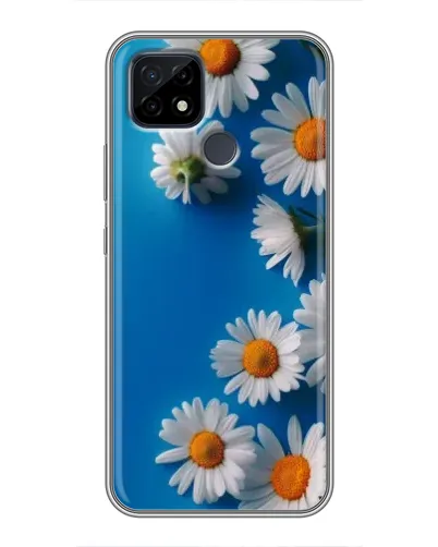 Чехол для Realme C21 с картинкой «Белоснежные маргаритки» Чехол для Realme C21 с картинкой «Белоснежные маргаритки»