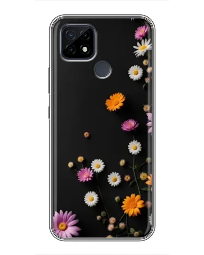 Чехол для Realme C21 с картинкой «Цветочная композиция» Чехол для Realme C21 с картинкой «Цветочная композиция»