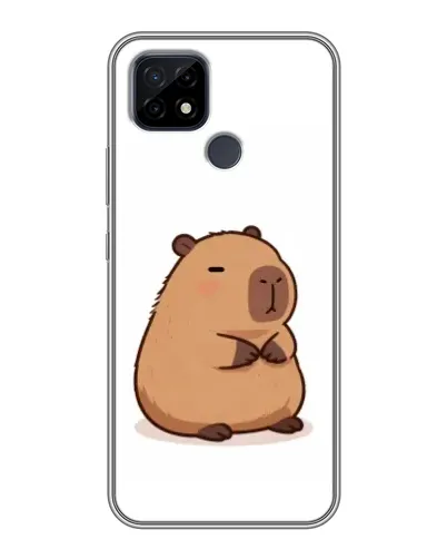 Чохол для Realme C21 з картинкою «Товстенька капібара» Чохол для Realme C21 з картинкою «Товстенька капібара»