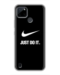 Чехол для Realme C21Y с картинкой «Классический принт Nike»