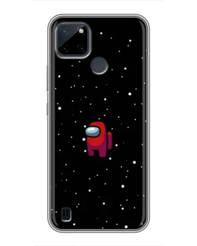 Чехол для Realme C21Y с картинкой «Красный Among Us» Чехол для Realme C21Y с картинкой «Красный Among Us»