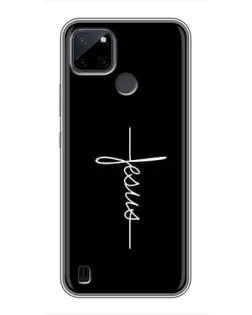 Чехол для Realme C21Y с картинкой «Тонкая линия веры»