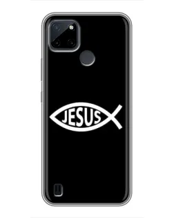 Чехол для Realme C21Y с картинкой «Классический Jesus»