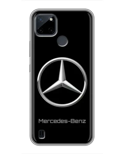 Чехол для Realme C21Y с картинкой «Mercedes Silver Logo»
