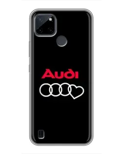 Чехол для Realme C21Y с картинкой «Логотип Audi Heart» Чехол для Realme C21Y с картинкой «Логотип Audi Heart»