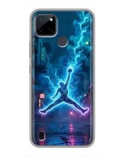 Чехол для Realme C25Y с картинкой «Jordan Gold Jumpman» Чехол для Realme C25Y с картинкой «Jordan Gold Jumpman»