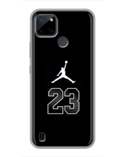 Чехол для Realme C25Y с картинкой «Jordan Flight 23»