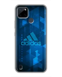Чехол для Realme C25Y с картинкой «Adidas Sport Art»
