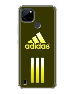 Чехол для Realme C25Y с картинкой «Оливковый градиент Adidas»