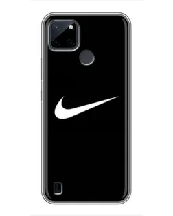 Чохол для Realme C25Y з картинкою «Мінімалістичний Найк»