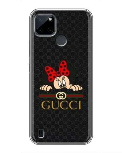 Чехол для Realme C25Y с картинкой «Минни Маус Gucci — черный» Чехол для Realme C25Y с картинкой «Минни Маус Gucci — черный»