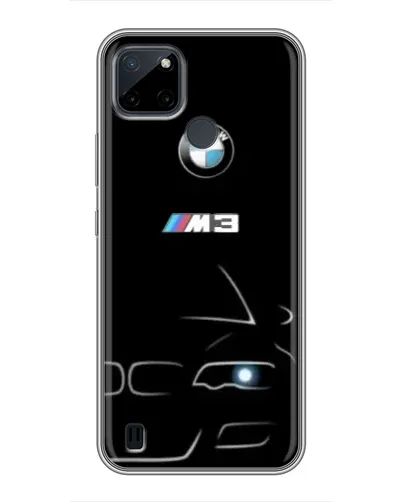 Чехол для Realme C25Y с картинкой «Минималистичный принт BMW M3» Чехол для Realme C25Y с картинкой «Минималистичный принт BMW M3»