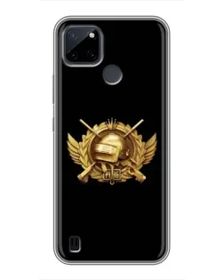 Чохол для Realme C25Y з картинкою «PUBG — помаранчевий градієнт» Чохол для Realme C25Y з картинкою «PUBG — помаранчевий градієнт»