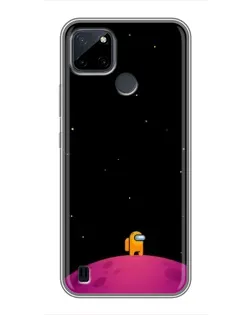 Чохол для Realme C25Y з картинкою «Самотній герой на планеті» Чохол для Realme C25Y з картинкою «Самотній герой на планеті»