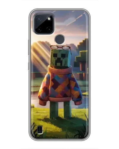 Чохол для Realme C25Y з картинкою «Кріпер у светрі»
