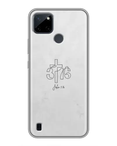 Чехол для Realme C25Y с картинкой «Иоанна 3:16 Крест» Чехол для Realme C25Y с картинкой «Иоанна 3:16 Крест»