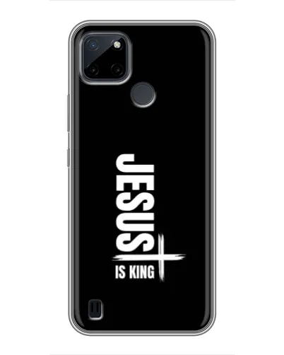 Чехол для Realme C25Y с картинкой «Вертикаль веры Jesus» Чехол для Realme C25Y с картинкой «Вертикаль веры Jesus»