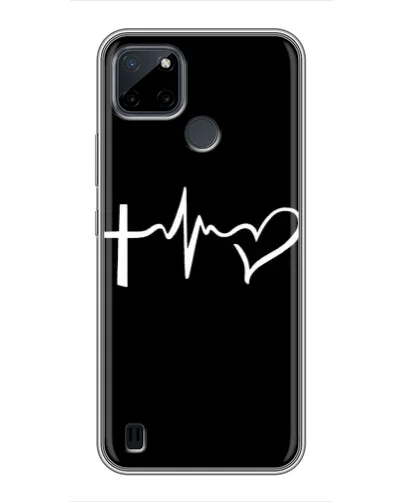 Чехол для Realme C25Y с картинкой «Пульс веры» Чехол для Realme C25Y с картинкой «Пульс веры»