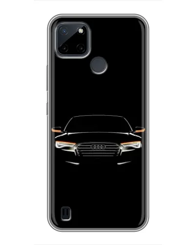Чехол для Realme C25Y с картинкой «Audi — ночной контур» Чехол для Realme C25Y с картинкой «Audi — ночной контур»