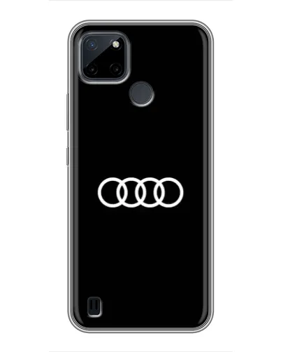 Чехол для Realme C25Y с картинкой «Audi White Logo» Чехол для Realme C25Y с картинкой «Audi White Logo»