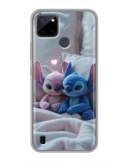 Чехол для Realme C25Y с картинкой «Плюшевые Стич Ангел» Чехол для Realme C25Y с картинкой «Плюшевые Стич Ангел»