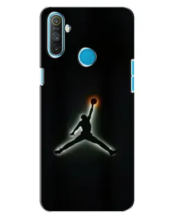 Чехол для Realme C3 с картинкой «Jordan Gradient Logo»