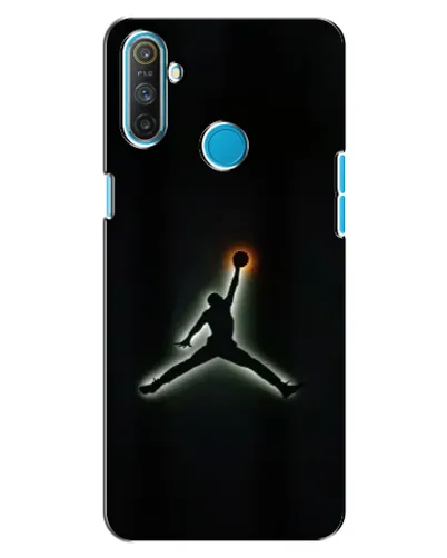 Чехол для Realme C3 с картинкой «Jordan Gradient Logo»