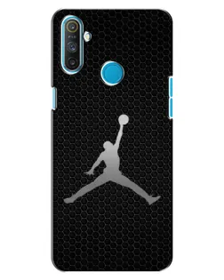 Чехол для Realme C3 с картинкой «Jordan Dark Carbon»