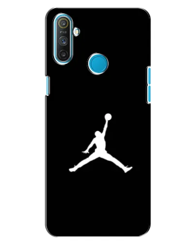 Чехол для Realme C3 с картинкой «Jordan Silhouette»