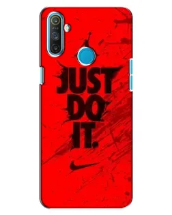 Чехол для Realme C3 с картинкой «Nike Just Do It»