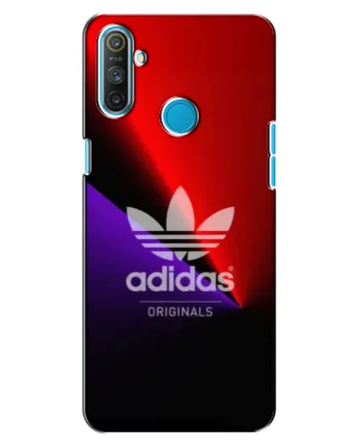 Чехол для Realme C3 с картинкой «Adidas Red Neon»