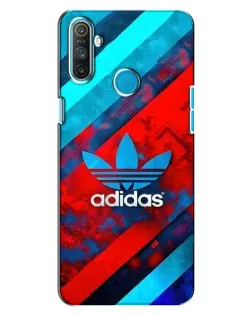 Чехол для Realme C3 с картинкой «Абстракция Adidas»