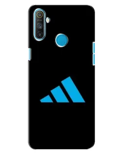 Чехол для Realme C3 с картинкой «Adidas Cyan Logo»