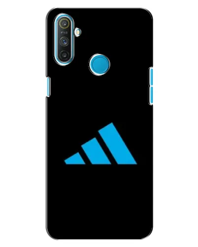 Чехол для Realme C3 с картинкой «Adidas Cyan Logo»