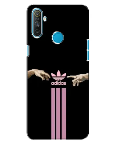 Чехол для Realme C3 с картинкой «Adidas Hands»