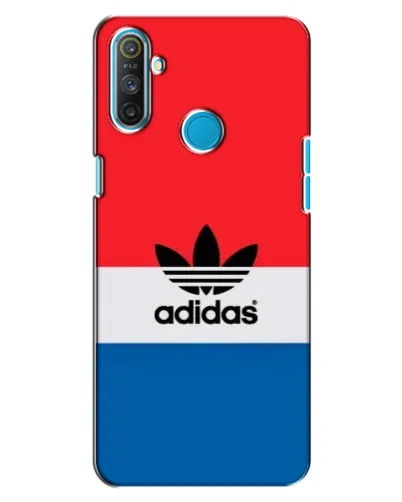 Чехол для Realme C3 с картинкой «Ретро блоки Adidas»