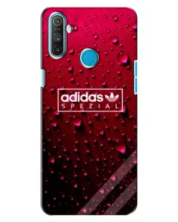 Чехол для Realme C3 с картинкой «Adidas Gold Marble»