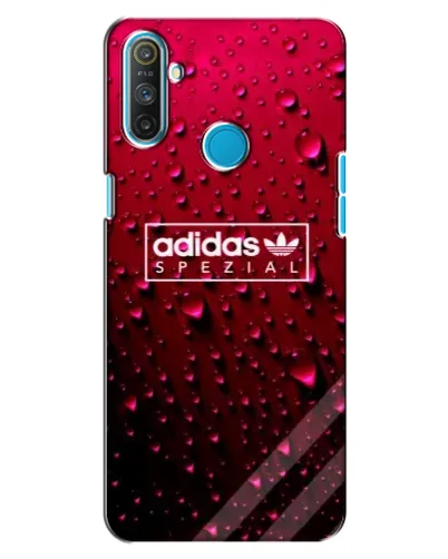 Чехол для Realme C3 с картинкой «Adidas Gold Marble»