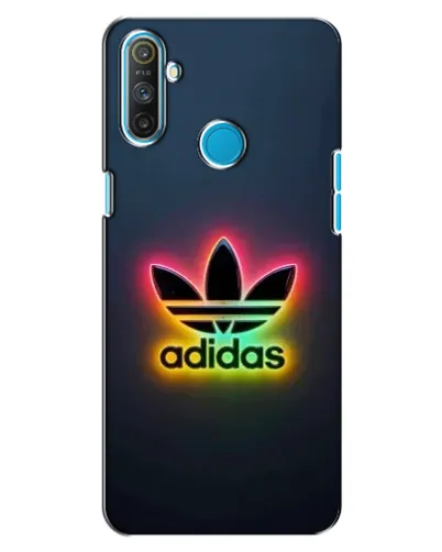 Чехол для Realme C3 с картинкой «Неоновый Adidas»