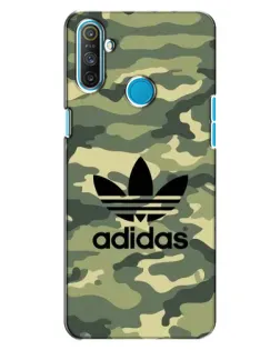 Чехол для Realme C3 с картинкой «Милитари стиль Adidas»